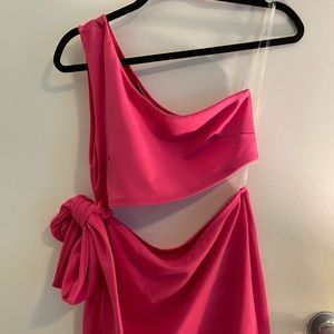 Size L, Pink Cut Out Dress